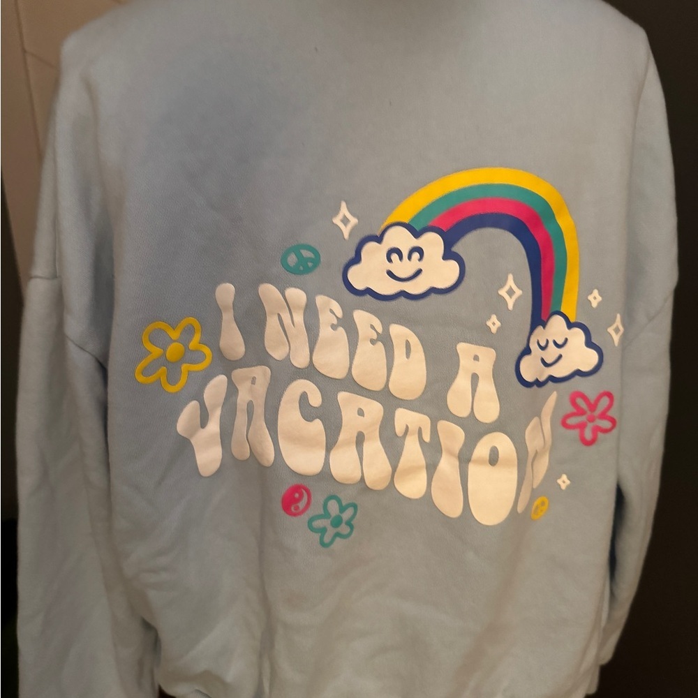 Pacsun Light Blue Hoodie